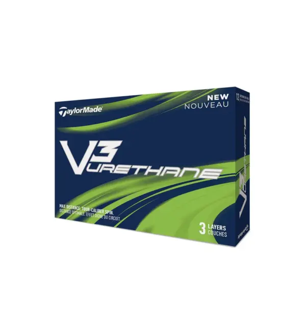 ลูกกอล์ฟ TAYLORMADE V3 Urethane (แพ็ค 12 ลูก)